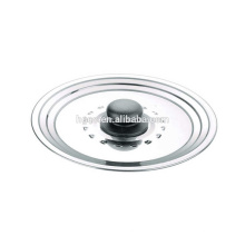 New design circle steam holes universal pan lid